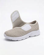 Dame walking sneakers – slip-on mesh-strik
