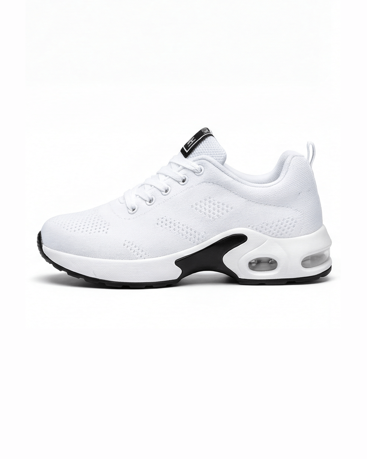 Damen Freizeit-Sneaker – Atmungsaktive Strick-Schnürschuhe - orthopädisch