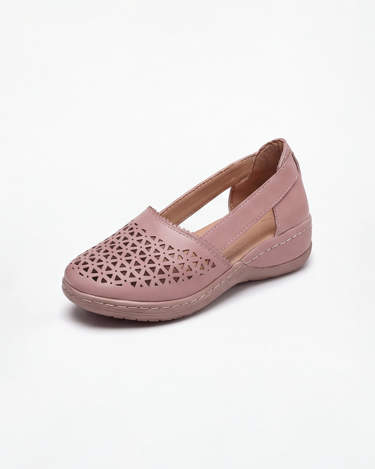 Damen Slingback-Ballerinas – mit Perforation