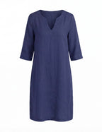 Damen-Sommer-Midikleid – Leichter Komfort für den Alltag