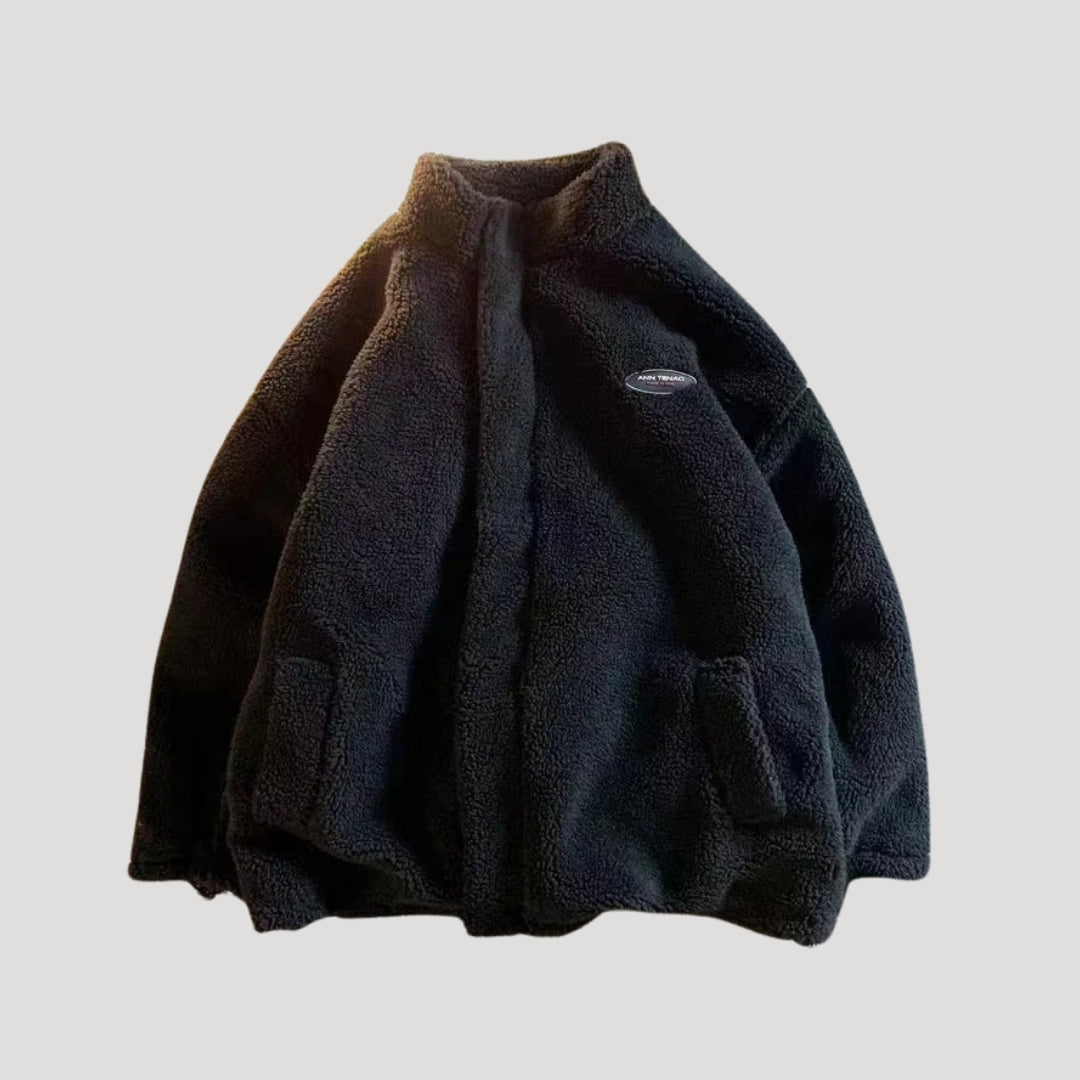 Damen Winterjacke – Wendbare Herzfell Cozy Puffer Jacket