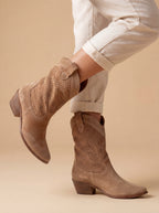 Damen Cowboy Stiefeletten – Stilvoll & Bequem