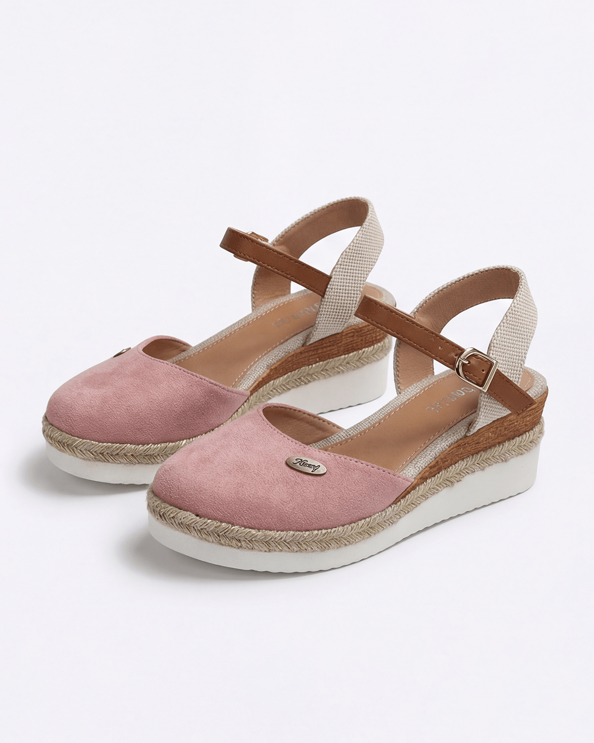 Damen Plateau-Sandalen mit Espadrille-Slingback