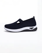Sneaker da donna per il tempo libero – Knit Slip-On con ritagli