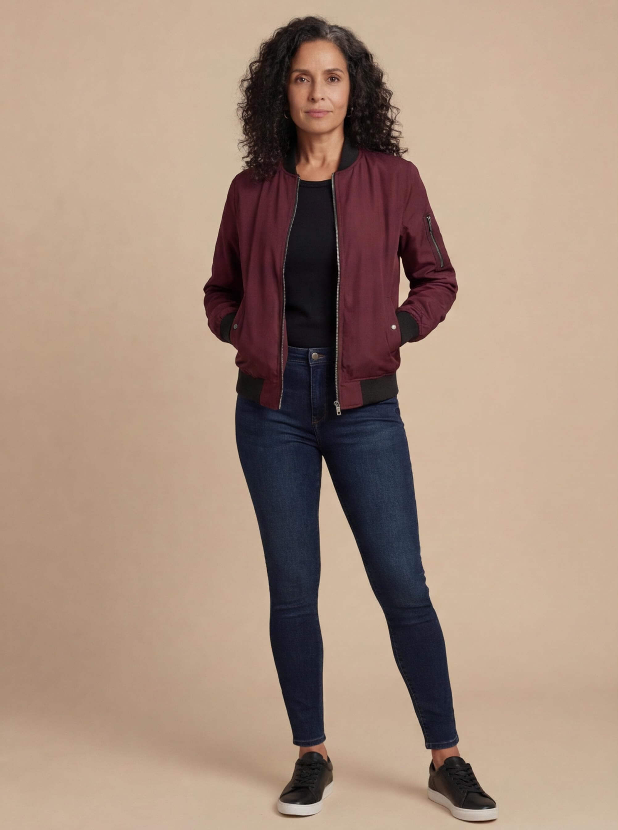 Damen Bomberjacke – Leichter Komfort & Moderner Alltagsstil