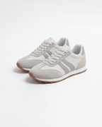 Damen Freizeit-Sneaker – Retro-Streifen-Design