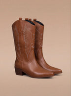 Bestickte Cowgirl-Stiefel – Markanter Westernstil mit Modernem Charakter