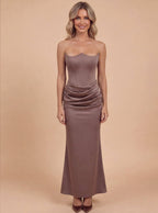 Damen Maxikleid – Elegantes, figurbetontes Abendkleid