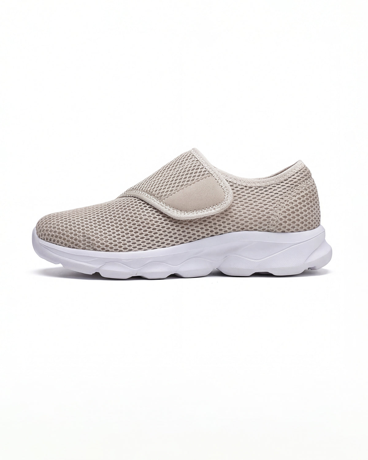 Damen Walking Sneaker – Slip-On Mesh-Strick