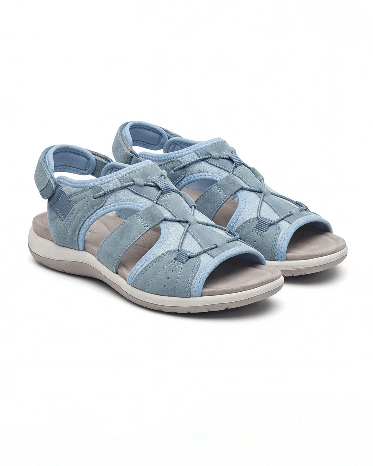 Damen Slingback-Sandalen – Sportlich mit verstellbaren Riemen