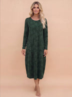 Elegantes Langes Kleid – Moderne Form & Alltäglicher Komfort