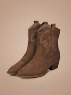 Sage Wildleder Western Boots