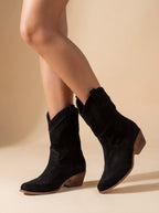 Damen Cowboy Stiefeletten – Stilvoll & Bequem