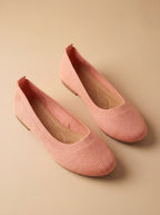 Damen Komfortschuhe mit flexiblem Strickobermaterial