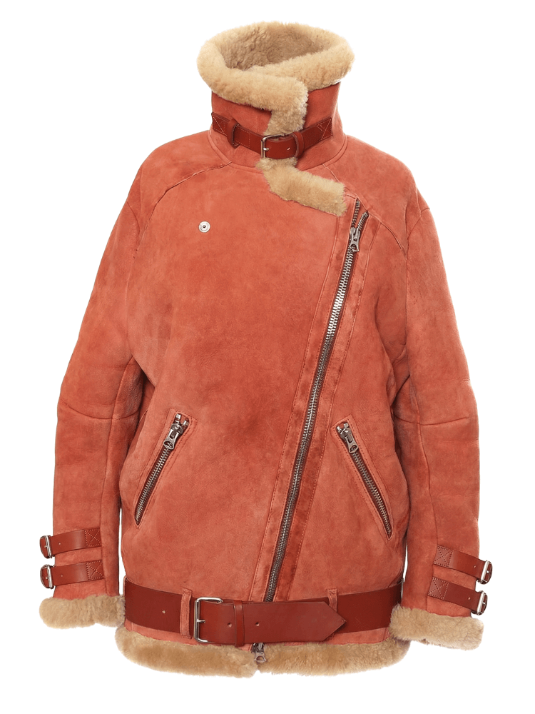 Damen Winter Bikerjacke – Warm, Modern & Mit Kuschelfutter