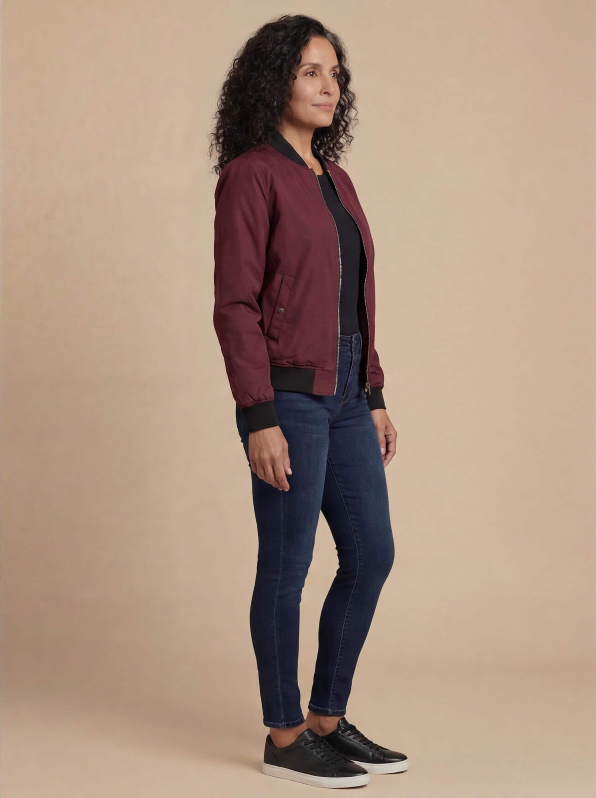 Damen Bomberjacke – Leichter Komfort & Moderner Alltagsstil