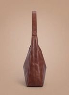 Damen Schultertasche – Minimalistische Leder Hobo Bag