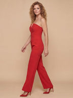 Eleganter Damen Jumpsuit mit weitem Bein