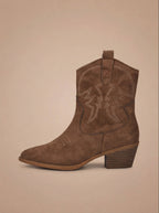 Sage Wildleder Western Boots