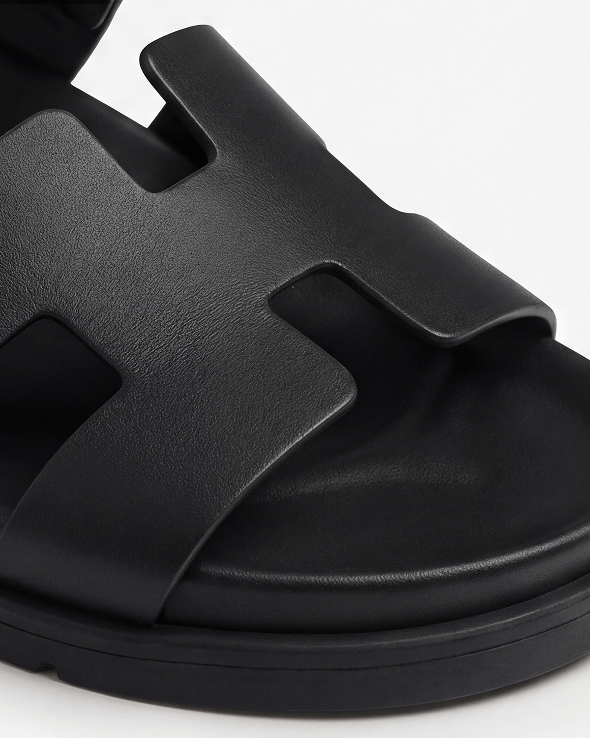 Damen Slide-Sandalen mit breitem Riemen und gepolstertem Fußbett