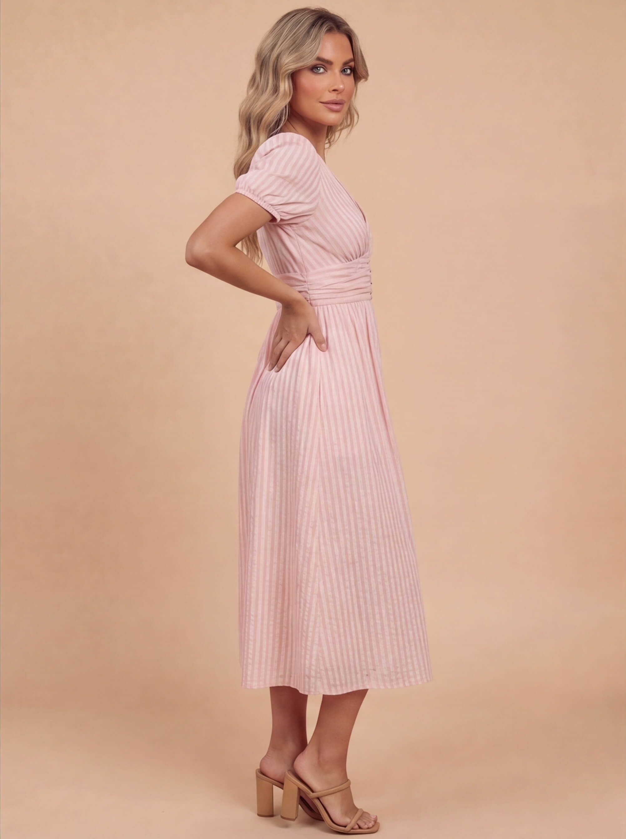 Boho-inspiriertes Maxikleid für Damen