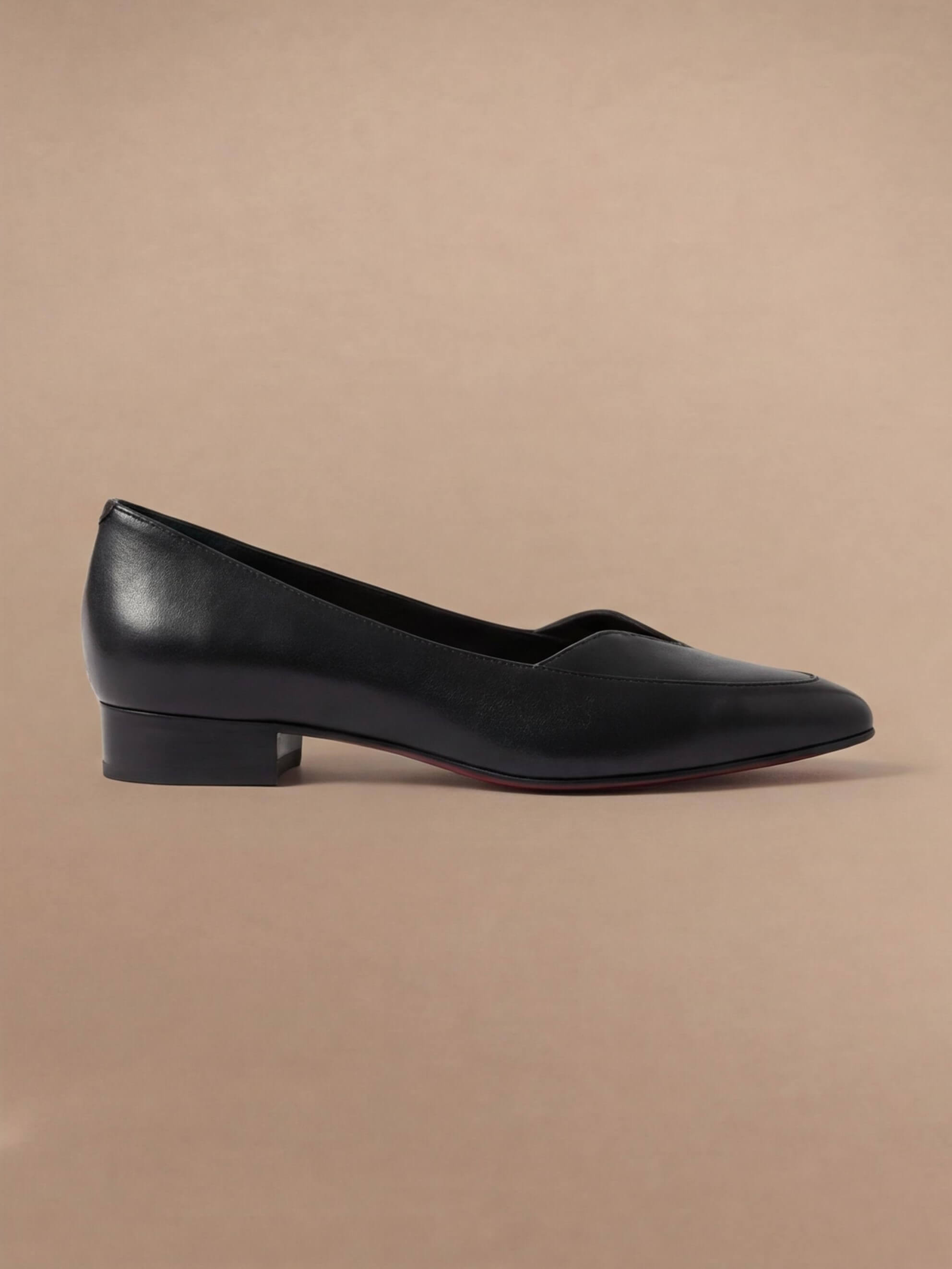 Damen-Slingback-Ballerinas mit spitzer Zehenpartie