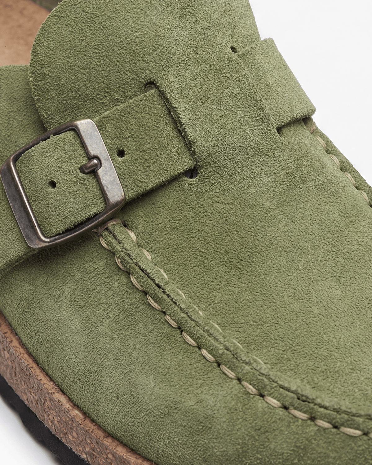 Damen Pantoletten im Loafer-Stil – mit Schnallenriemen