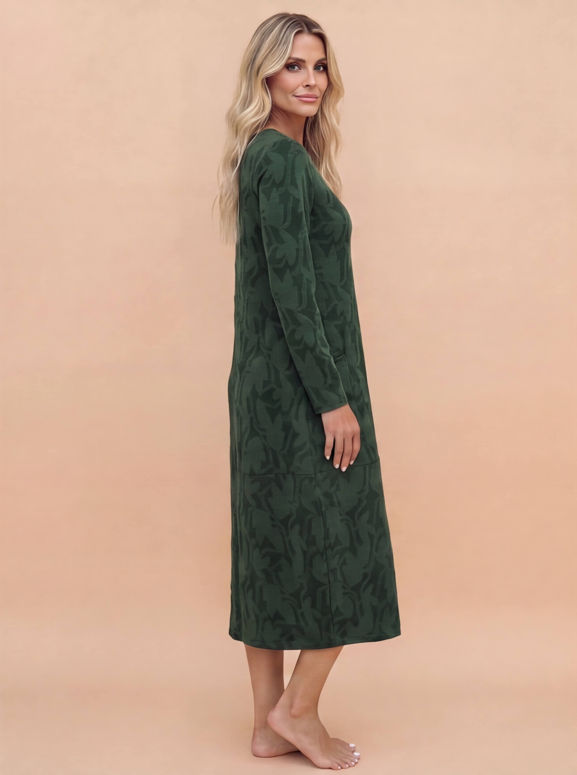 Vestido largo elegante – Forma moderna y comodidad diaria