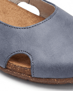 Damen Flache Sandalen – Slingback mit Ausschnitten