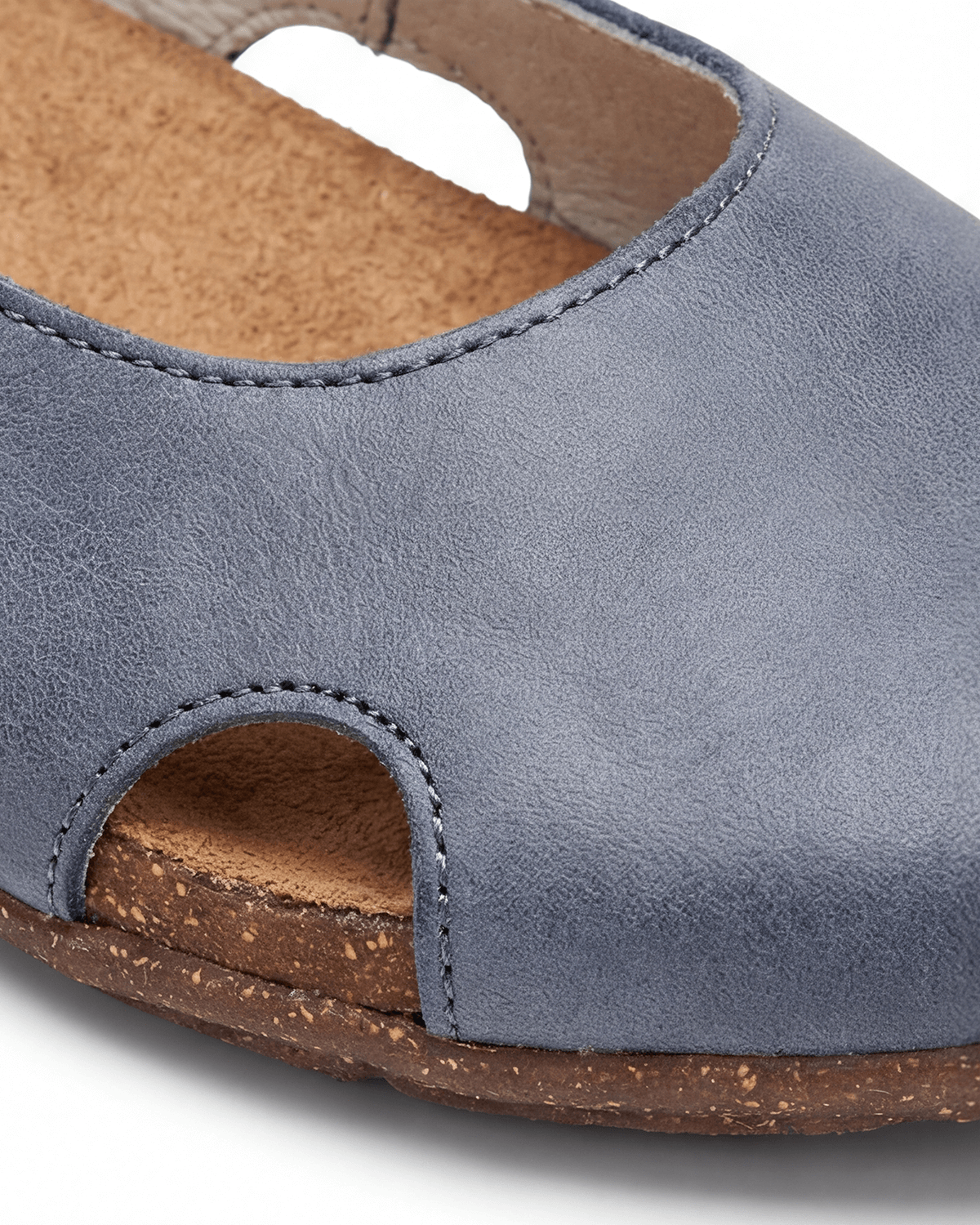 Damen Flache Sandalen – Slingback mit Ausschnitten