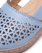 Damen Slingback-Ballerinas – mit Perforation