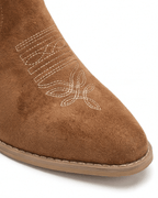 Botas de mujer hasta la rodilla de estilo western con bordado