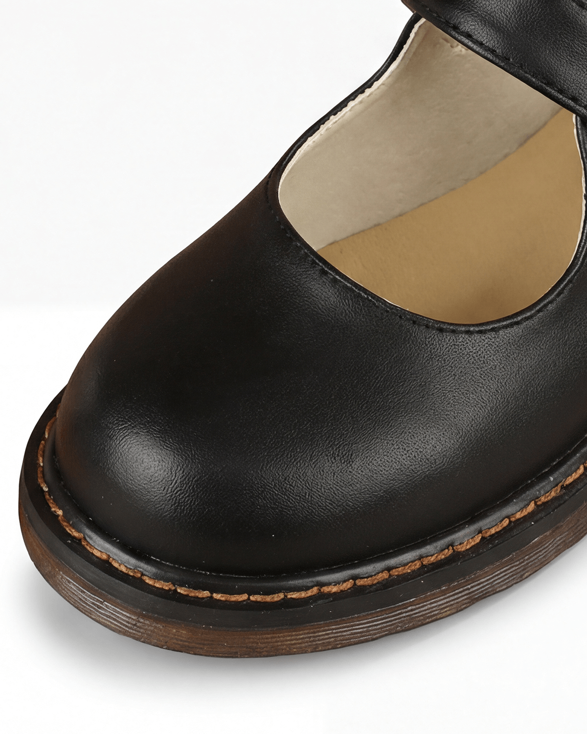 Damen Mary-Jane-Ballerinas mit Schnallenriemen