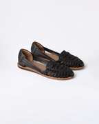 Damen Slingback-Ballerinas – Geflochtener Fischerstil