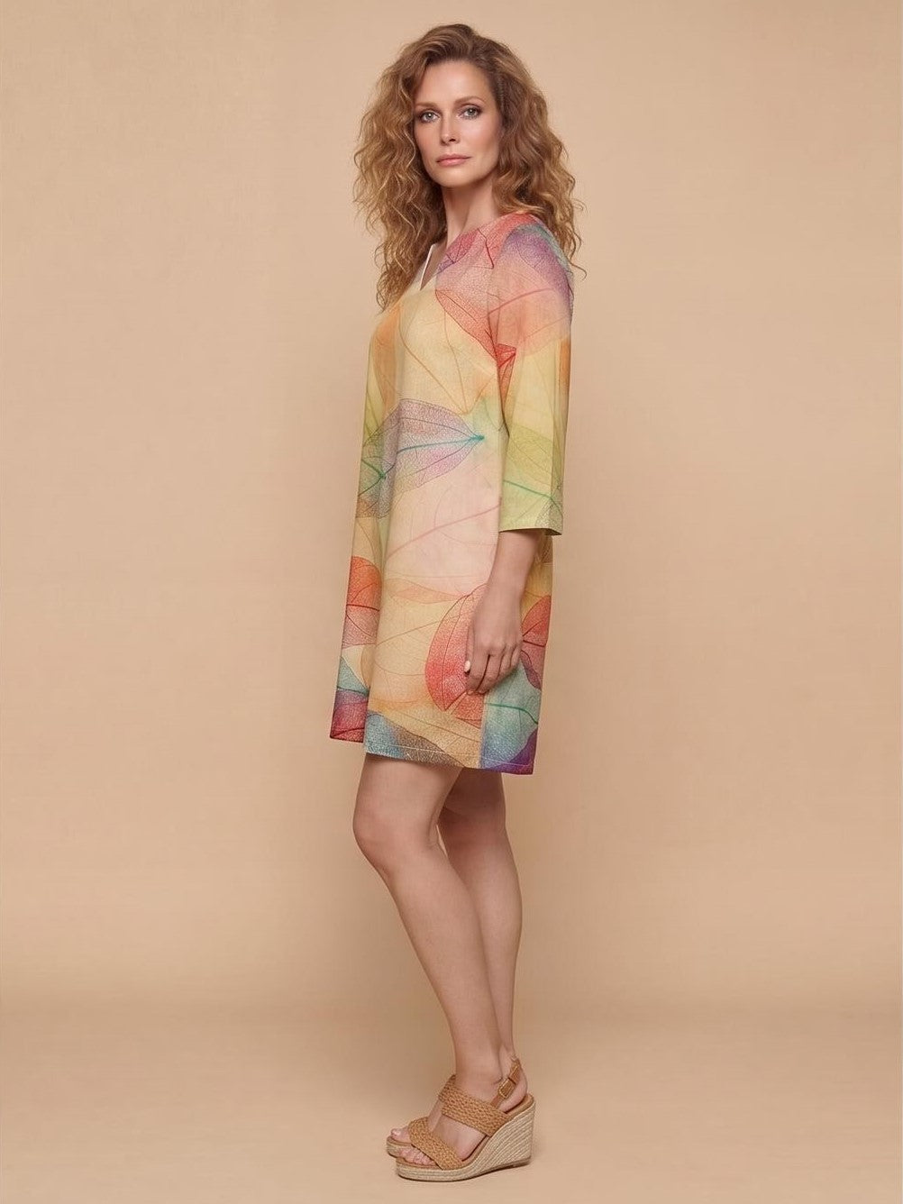 Damen Sommerkleid mit Print – Leichter Alltagsstil