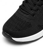 Dame fritidssneakers – åndbare striksnøresko - ortopædisk