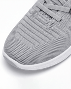 Damen Freizeitsneaker in Strickoptik mit flachem Schnitt