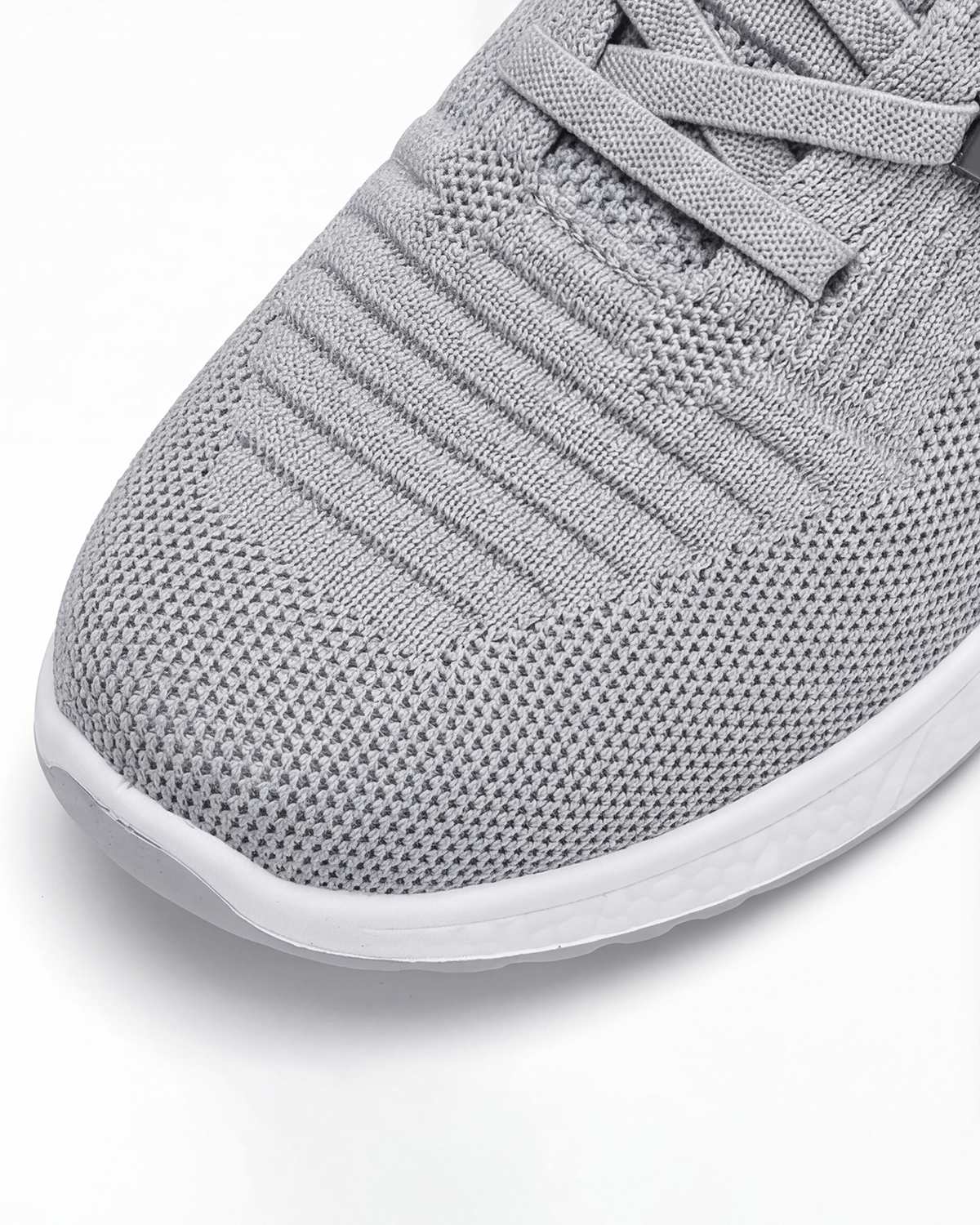 Damen Freizeitsneaker in Strickoptik mit flachem Schnitt