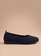 Damen Komfortschuhe mit flexiblem Strickobermaterial