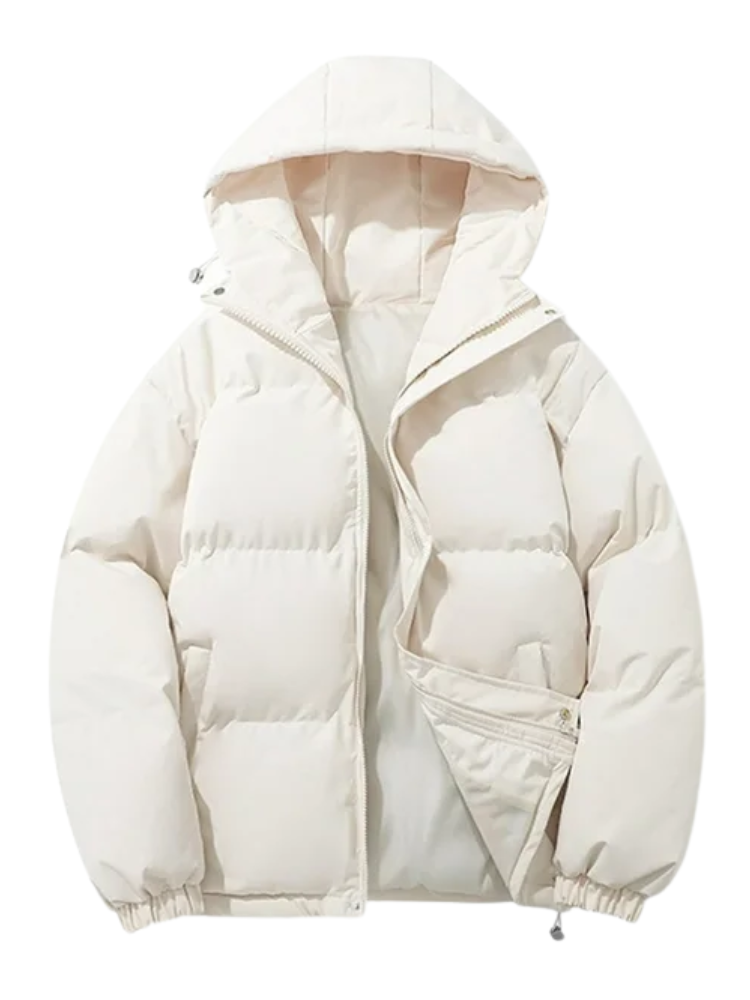 Damen Winterjacke – Warme Leichte Pufferjacke mit Kapuze