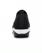 Damen Keil-Sneaker – Slipper in Strickoptik - Orthopädisch