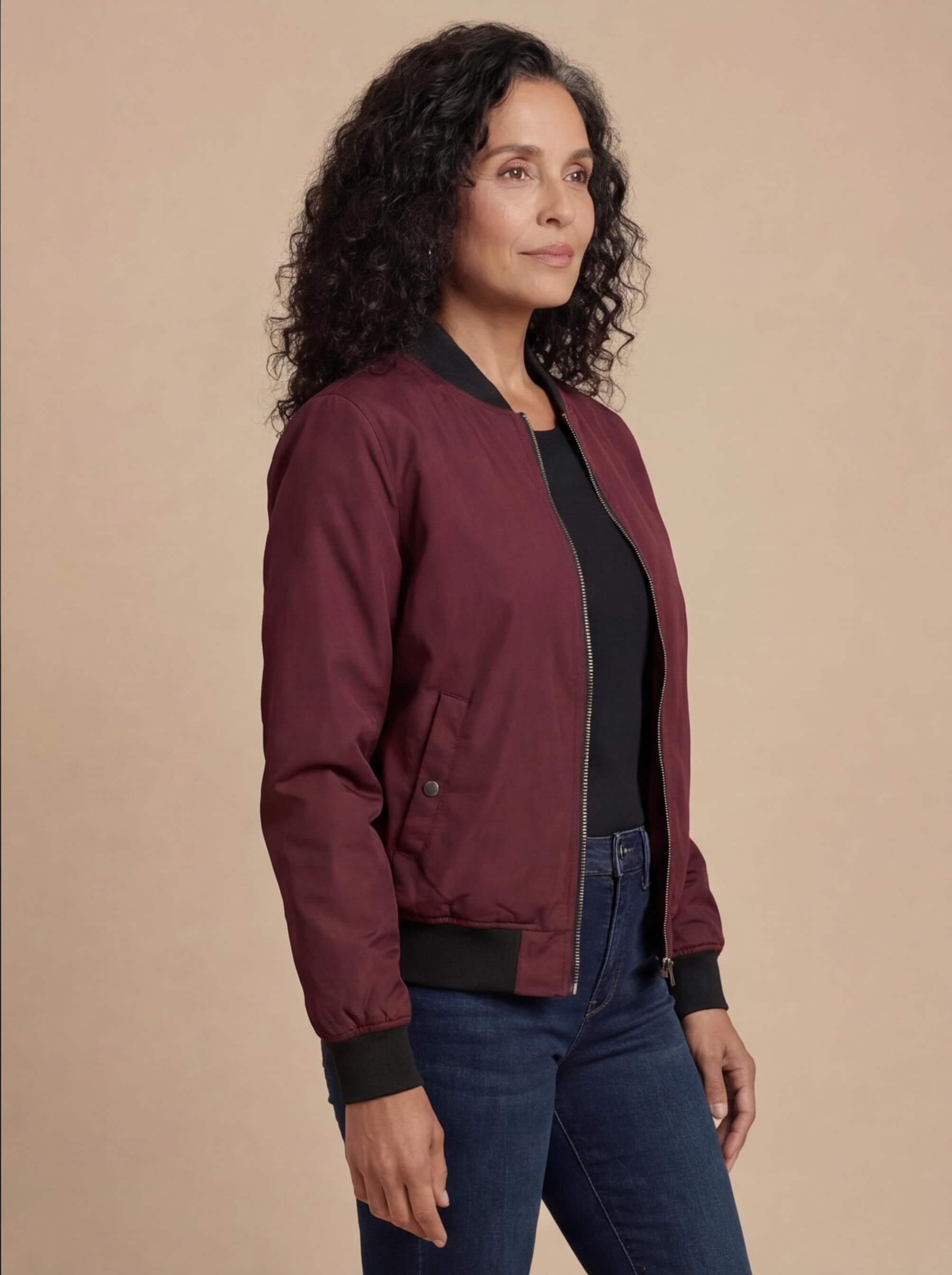 Damen Bomberjacke – Leichter Komfort & Moderner Alltagsstil