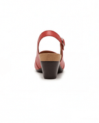 Damen Sandalen mit Blockabsatz – Minimalistisches Slingback-Design