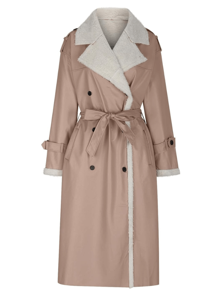 Damen Langer Mantel – Elegant, Warm & Zeitlos