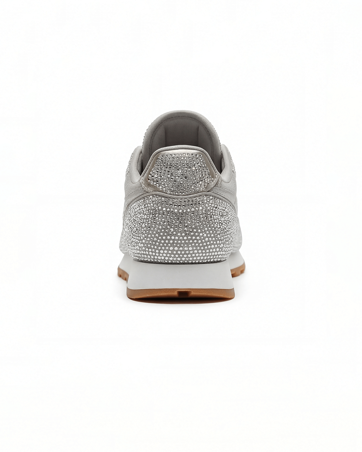 Damen Schnür-Sneaker – Glitzer Low-Top