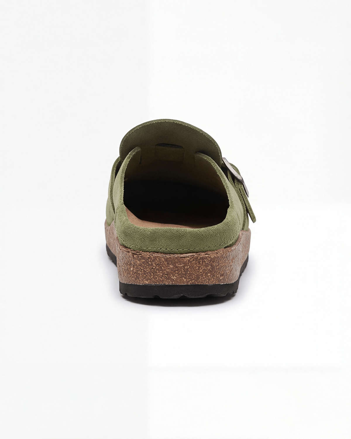 Damen Pantoletten im Loafer-Stil – mit Schnallenriemen