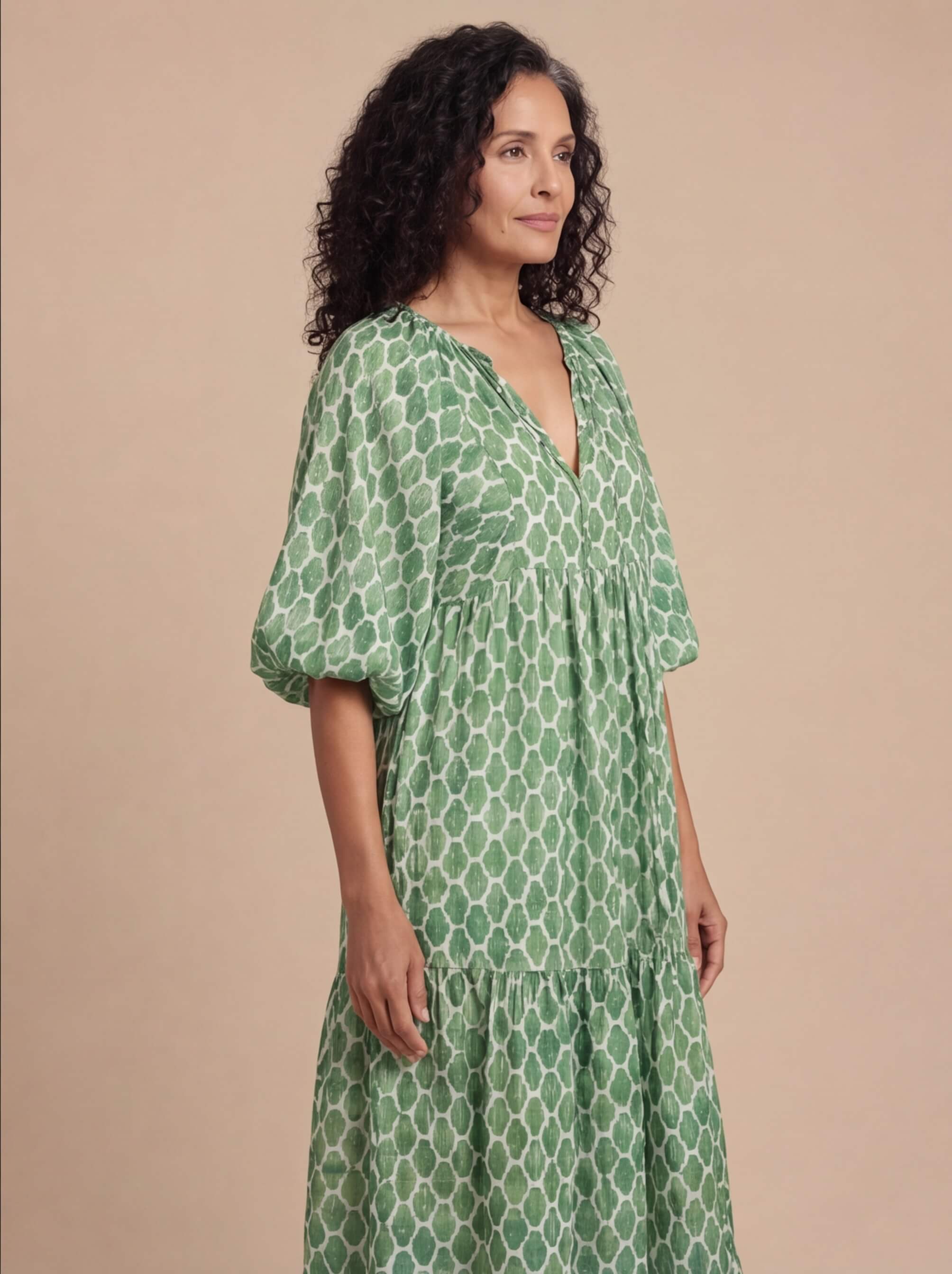 Sommer Midikleid mit Lockerer Passform – Leichter & Luftiger Stil