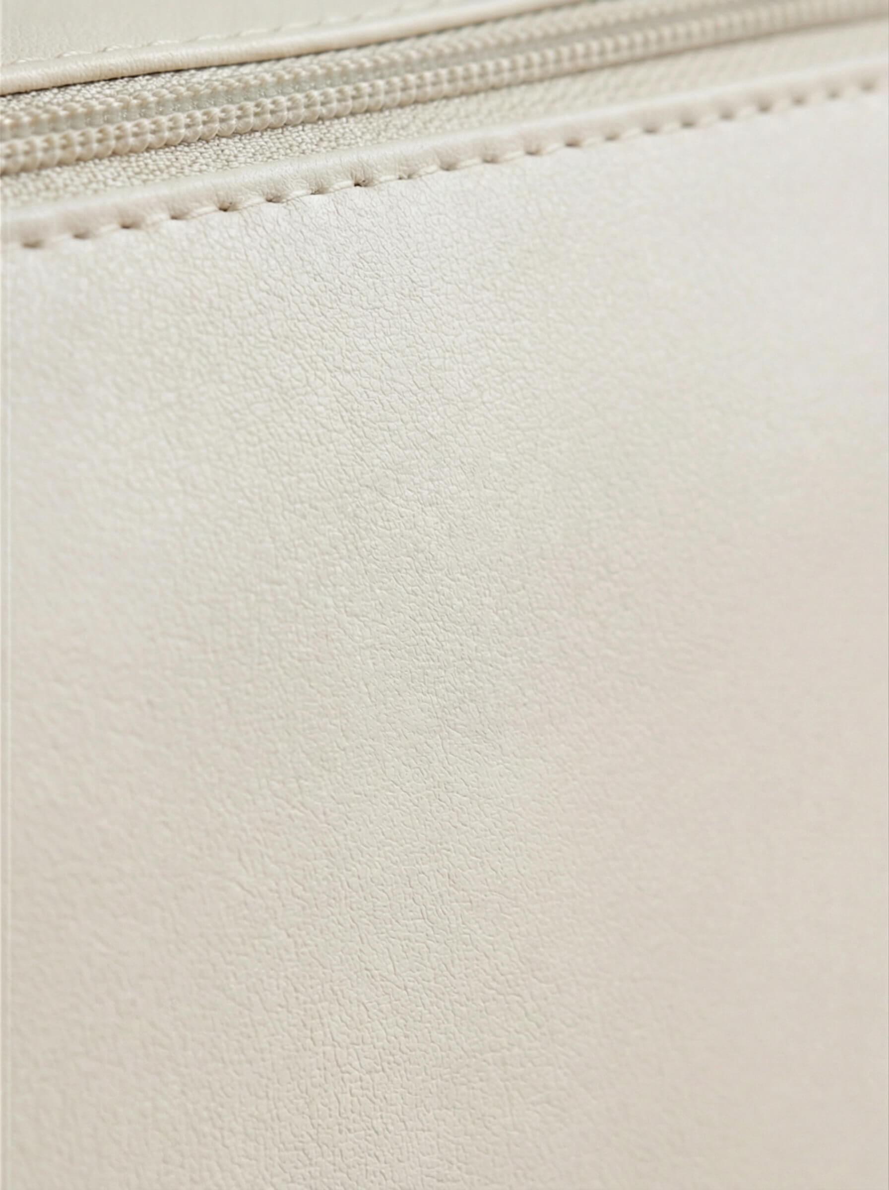 Kosmetiktasche Damen – Strukturierte Reise-Make-up-Bag aus Kunstleder