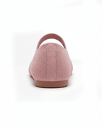 Damen Ballerinas in Strickoptik – Mary-Jane-Stil
