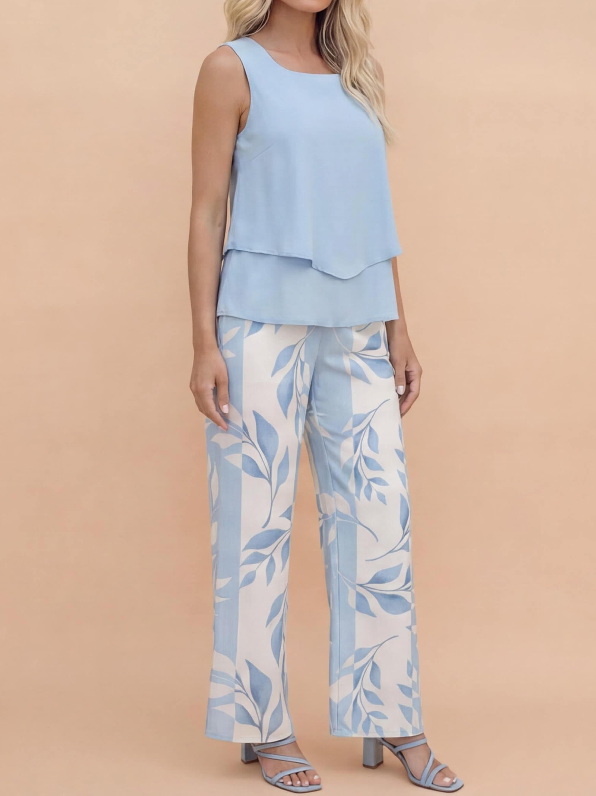Damen Zweiteiler Sommer-Set – Mühelose Eleganz & Luftiger Komfort